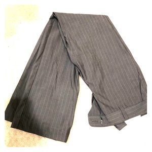 GAP stretch gray pinstripe dress pant, 6R